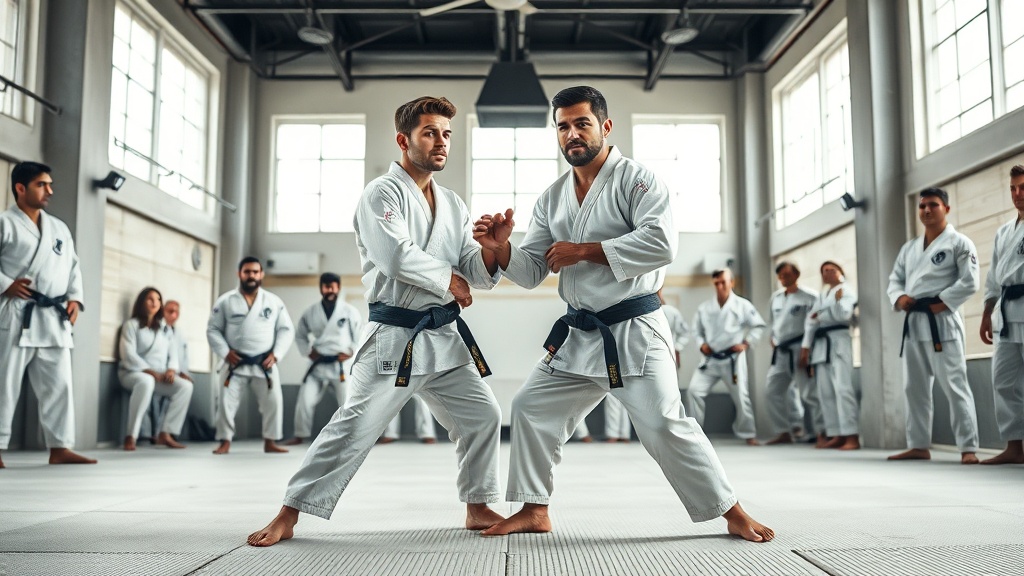 Didática para academias e evolução de faixas